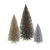 VILLAGE - NIGHT ON THE TOWN TREES SET OF 3 - 6015658