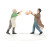 DICKENS - DRESSED TURKEY AUCTION SET OF 2 - 6014727