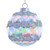 GLITTERED IRIDESCENT BALL - H4206 GLITTERED IRIDESCENT BALL - H4206