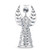 CLEAR JEWEL ANGEL TREE TOPPER - 4513617