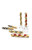 MINI HOLIDAY DINNER CANDLES -  SET OF 6 - 33650-810