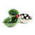 HOLLY LEAF CERAMIC CANDY DISH - 35509-1419