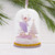 FAIRY SIGNATURE PAPER WONDER CLOCHE GLASS ORNAMENT -  1HGO3409