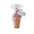 FLOWER COCKTAIL PICKS IN FLOWER POT HOLDER - 55434