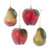 GLASS FRUIT FROSTED - C6397