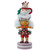 12" GINGERBREAD WITH SANTA MUG HAT NUTCRACKER - HA0809