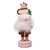 12" GINGERBREAD WITH SANTA MUG HAT NUTCRACKER - HA0809