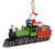 LEAVENWORTH SANTA ON TRAIN ORNAMENT - 879-28