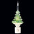 CHRISTMAS TREE BUBBLE NIGHT LIGHT - 165324