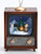 5" MUSICAL SNOOPY CAMPFIRE TV  - 31012