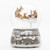 SANTA OVER VILLAGE GLITTERDOME - 101439