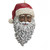 AFRICAN AMERICAN SANTA HEAD ORNMENT - E0347