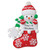 BABY'S FIRST CHRISTMAS SNOWMAN IN STOCKING ORNAMENT - OR1738-RG BABY'S FIRST CHRISTMAS SNOWMAN IN STOCKING ORNAMENT - OR1738-RG