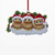 OWL FAMILY OF 3 ORNAMENT - W8263