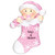 BABY PINK STOCKING ORN - OR1252-P