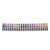 A black picket fence adorned with orange and purple glitter is perfect for trimming your Village yard. This general accessory is hand-crafted, hand-painted, wood.