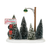 VILLAGE - LIT CHRISTMAS TREE LOT - 4054239