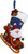 Santa Sleigh Stocking by Mark Roberts