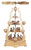 CHRISTMAS STORY NATURAL 4 TIER PYRAMID - M10690