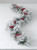FLOCKED PINE AND BERRY GARLAND - GD1369