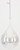 IRIDESCENT TEAR DROP ORNAMENT - 38-03239-A