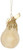 GLASS JEWELED PEAR ORNAMENT 5" - 78-99810