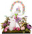 SPRING DANCE GIRL RABBIT ARRANGEMENT - AI-14360