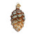 WOODLAND CONE ORNAMENT - 48030