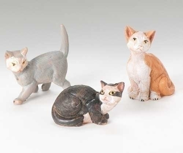 CAT SET OF 3 FIGURE - 51518