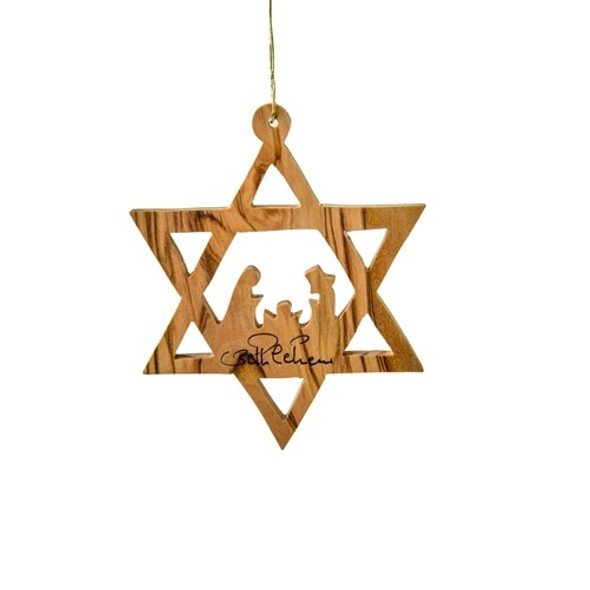 STAR OF DAVID ORNAMENT - F-04