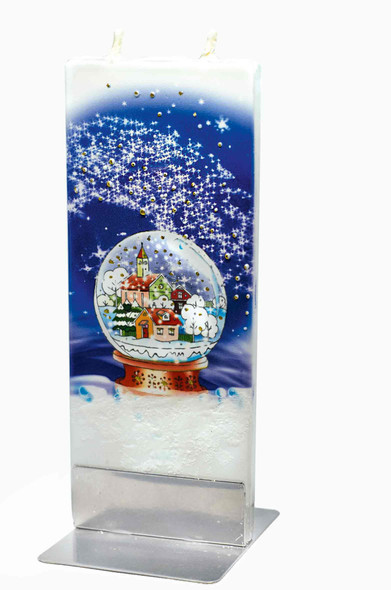 SNOW GLOBE CANDLE - D18015