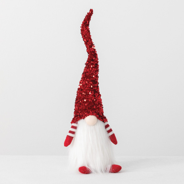 RED SEQUIN GNOME - PN3368