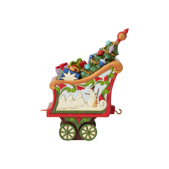 CHRISTMAS TRAIN COAL CAR - JIM SHORE - 6005692