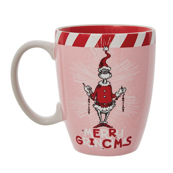 PINK MERRY GRINCHMAS MUG - 6011526