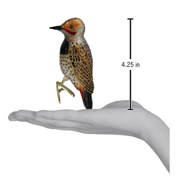 NORTHERN FLICKER ORNAMENT - 18076