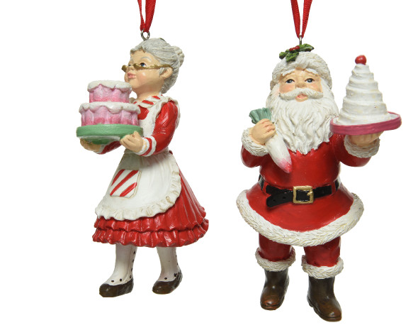 SANTA & MRS CLAUS BAKING - 520508