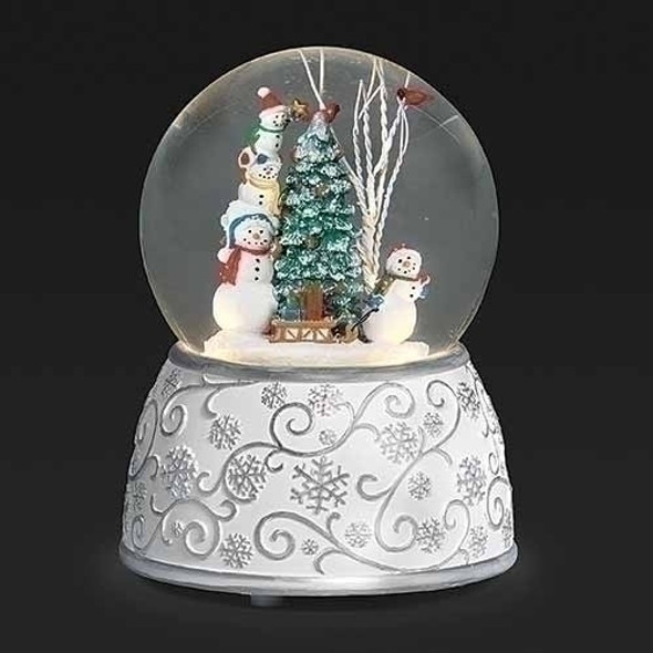 MUSICAL SNOWMAN WITH TREE - 135422