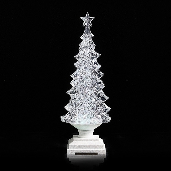 LED SWIRL TREE WATER GLOBE - 134979