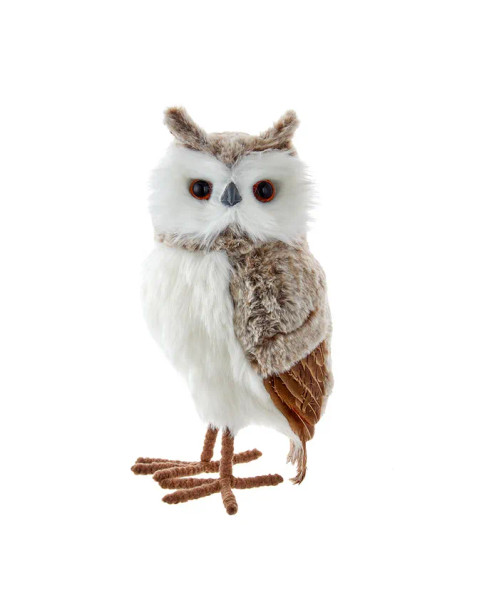 GREY AND BROWN OWL - C0805