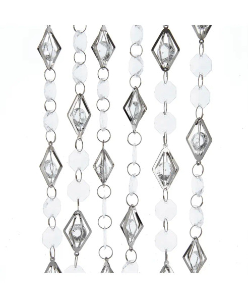 6FT CRYSTAL GARLAND - D3996