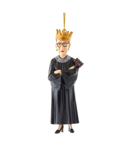 RUTH BADER GINSBURG ORNAMENT - H3048