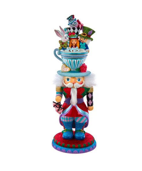 ALICE TEACUP HAT NUTCRACKER - HA0622