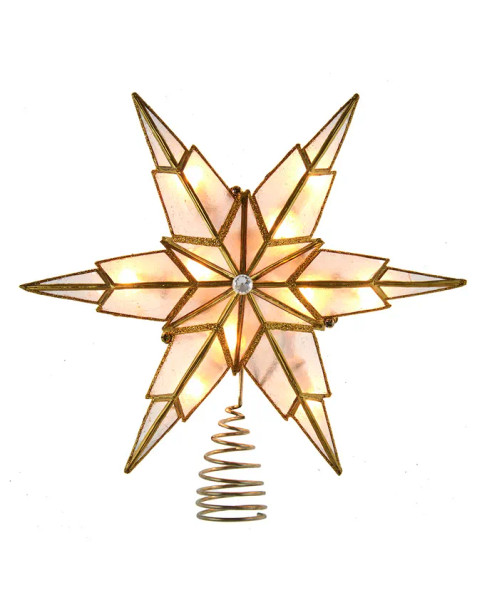 CAPIZ GOLD STAR TREETOPPER - UL3173