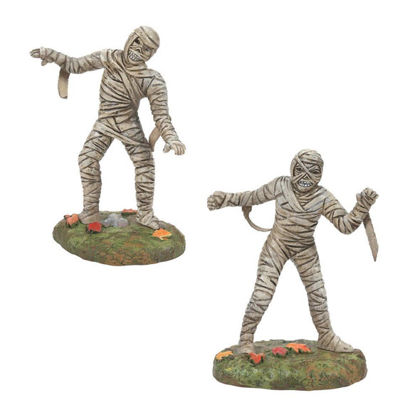 HALLOWEEN - MUMMIES PARADE SET OF 2 - 6010452