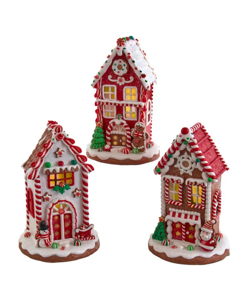 BATTERY OPERATED LIGHT UP HOUSE - GBJ0037