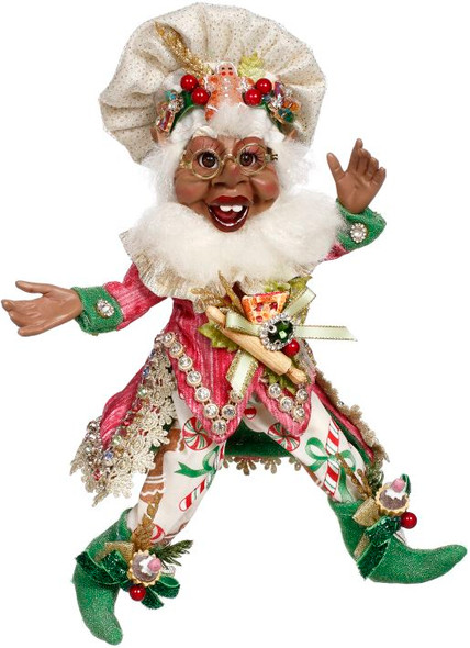 AFRICAN AMERICAN PASTRY MAKER ELF 10'' - SM - 51-37592