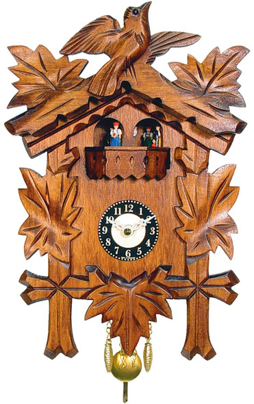 MINI CUCKOO CLOCK WITH CHIME AND DANCERS - 0930QPT