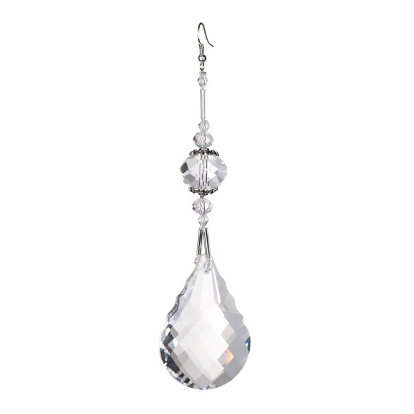 HANGING CRYSTAL PEDELOQUE 5" - H107