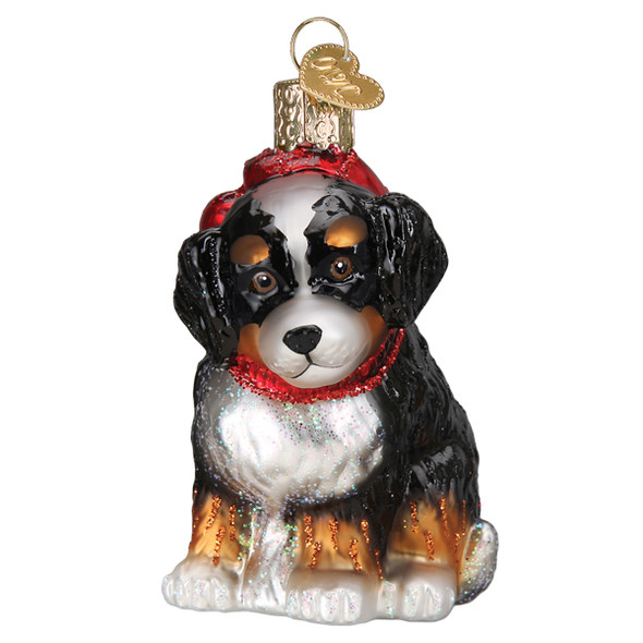 BERNEDOODLE PUPPY ORNAMENT - 12670