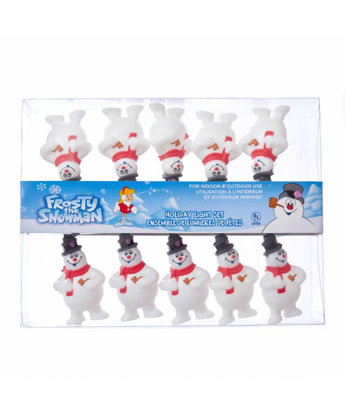 11.5' LIGHT FROSTY THE SNOWMAN LIGHT SET - FT9161